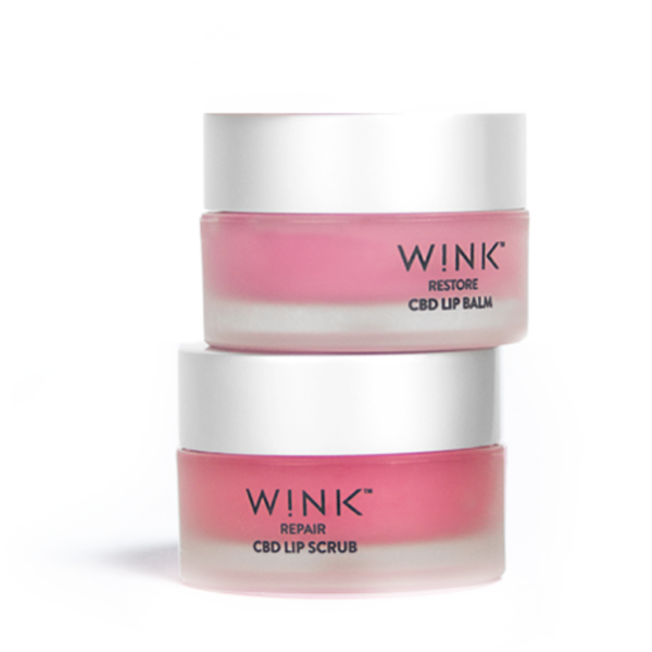 wink lip scrub and lip balm