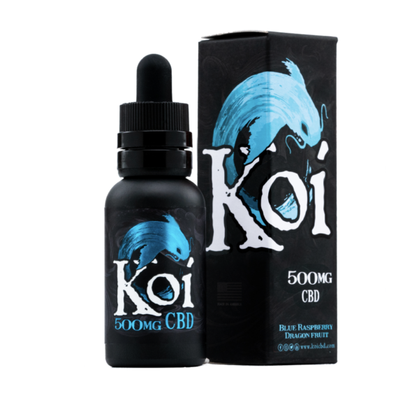 koi blue raspberry vape