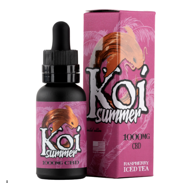 koi raspberry iced tea vape juice