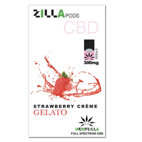 hempzilla strawberry creme pod