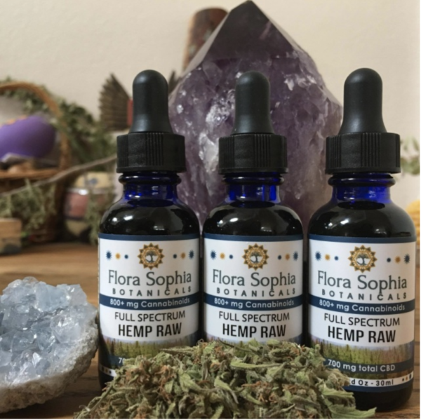 flora sophia raw hemp oil