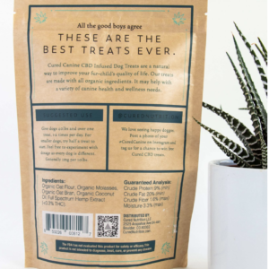 cured dog treats