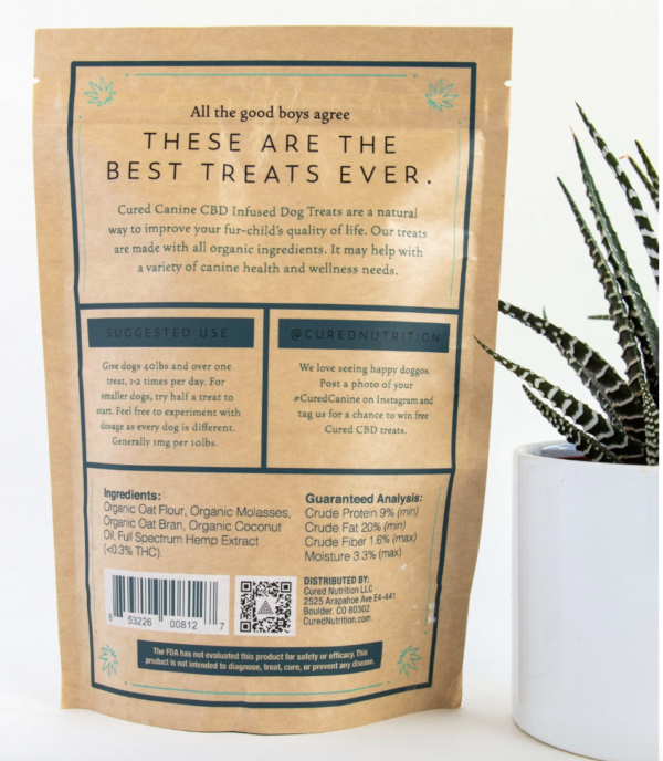 cured dog treats