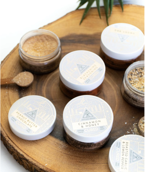 Cured CBD Infused spices