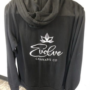 sweatshirt zip up black