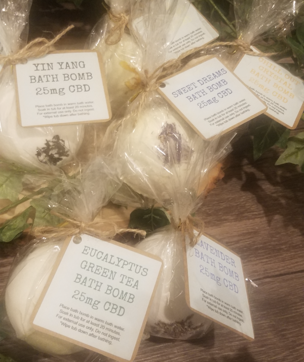 cbd bath bomb