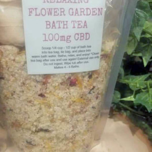 cbd bath tea evolve cannabis company