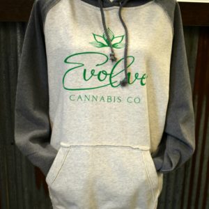 J. America Vintage Heather Hooded Sweatshirt Grey/Tan