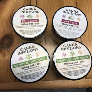 canna infuzions pain salve