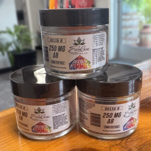 Evolve Delta 8 Gummies (25mg per piece)
