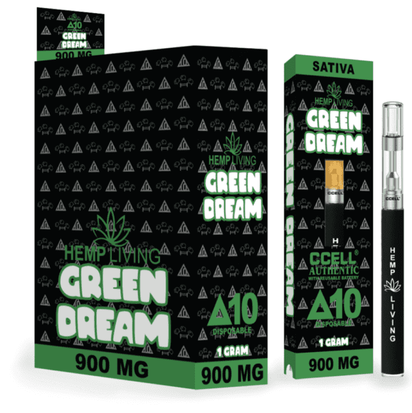 Hemp Living – Delta 10 Vape Disposable Pen Kit - Image 4