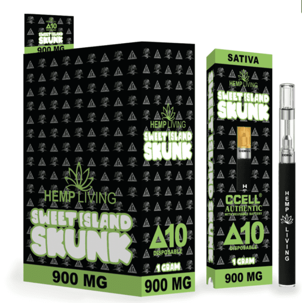Hemp Living – Delta 10 Vape Disposable Pen Kit - Image 3