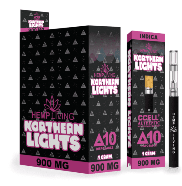 Hemp Living – Delta 10 Vape Disposable Pen Kit - Image 2