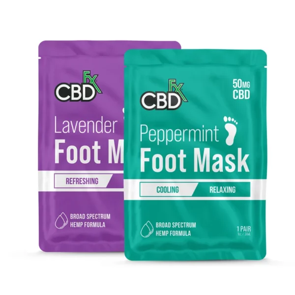 CBD Foot Masks – Lavender & Peppermint 50mg