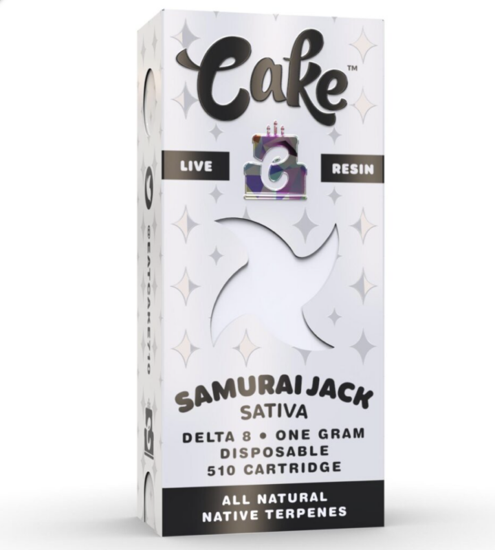 Cake Delta 8 510 Vape Cartridge with Live Resin 940mg CBD products