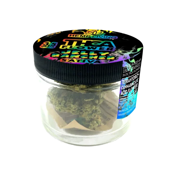Hemp Living – THCA Flower 3.5g Jar - Image 10