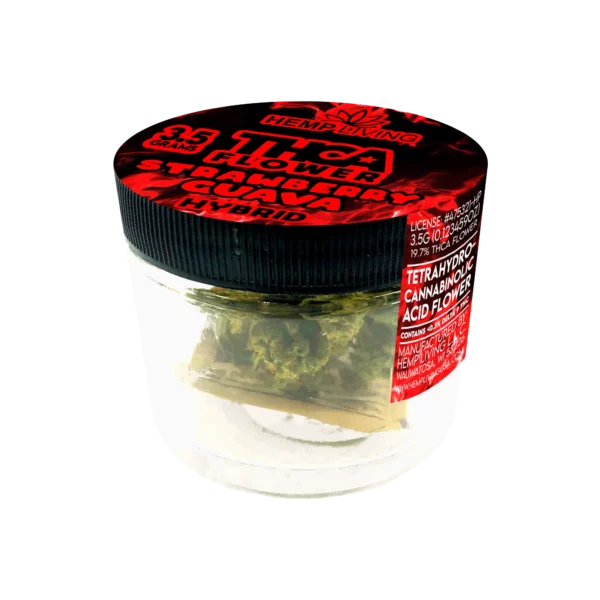 Hemp Living – THCA Flower 3.5g Jar - Image 8