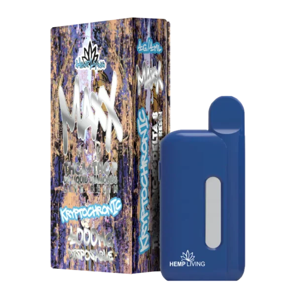 Hemp Living 4ML Vape Disposable w/ Live Resin Liquid Diamonds – THCA + THC-P - Image 8