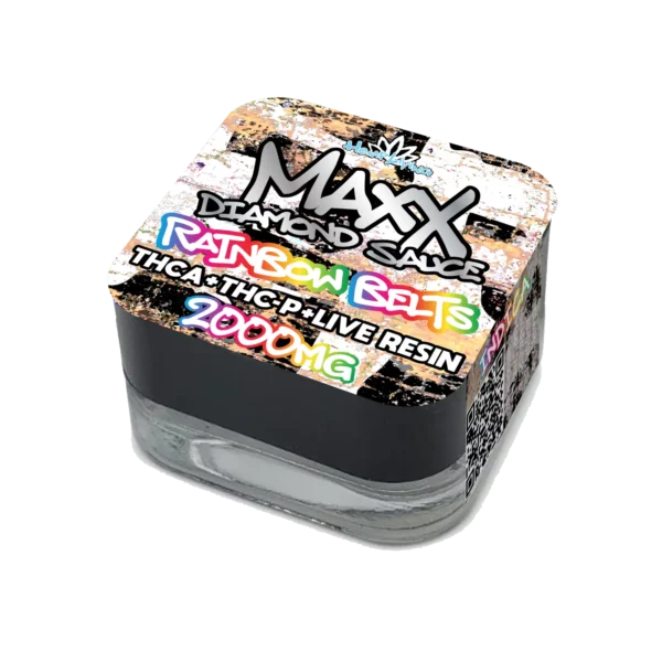 Hemp Living – Maxx – 2g Diamond Sauce w/ Live Resin – THCA + THC-P - Image 8