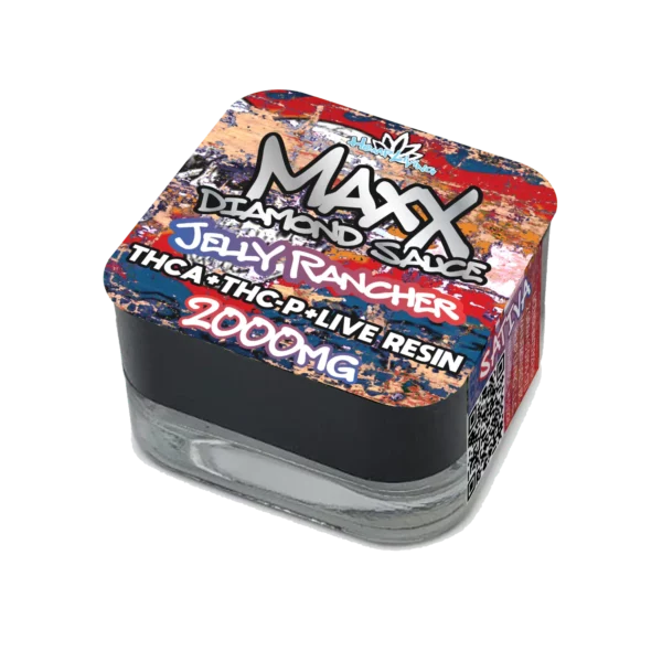 Hemp Living – Maxx – 2g Diamond Sauce w/ Live Resin – THCA + THC-P - Image 6