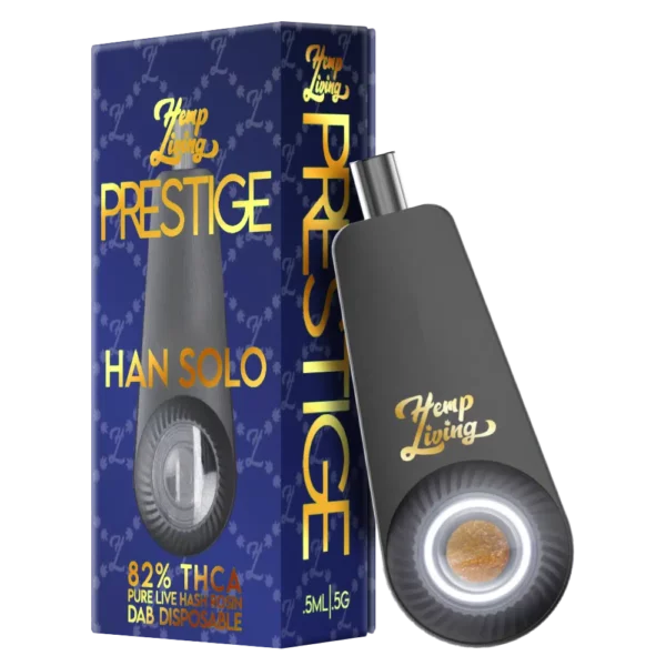 Hemp Living – PRESTIGE Dab Disposable – 0.5g THCA Pure Live Hash Rosin - Image 3