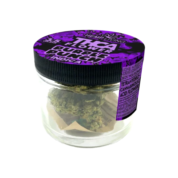 Hemp Living – THCA Flower 3.5g Jar - Image 2