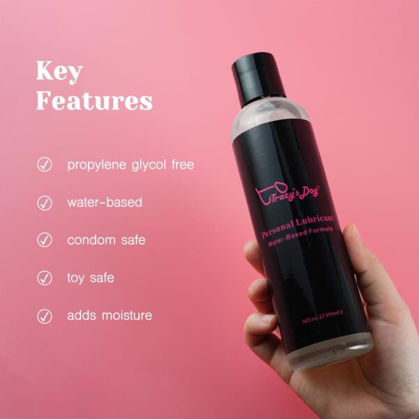 Dog Water Based Lube,Lubricant for Women, Men and Couples 8 oz - Image 3