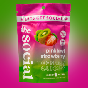 Alternative view of THC Social Gummies 10mg