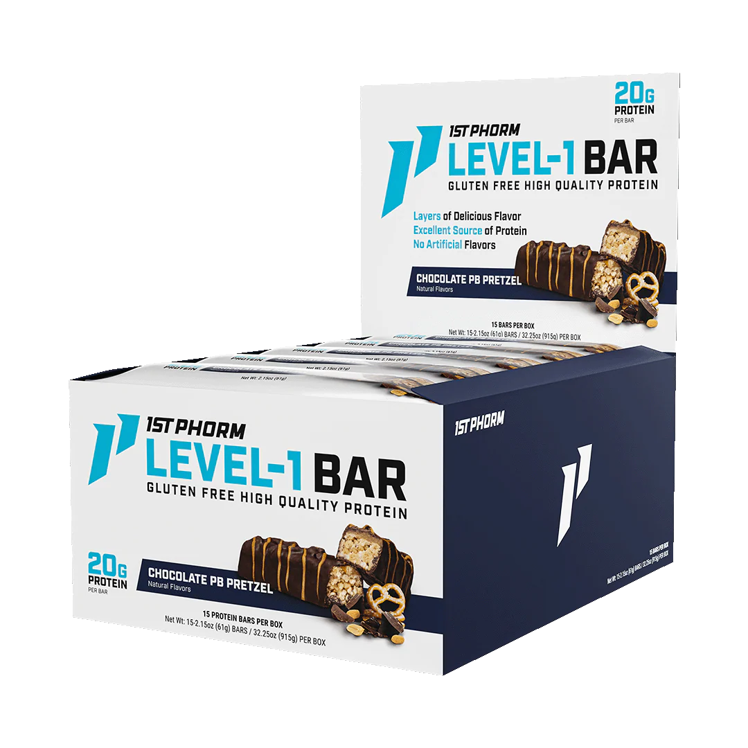 1st Phorm Level-1 Bar 20g of protein