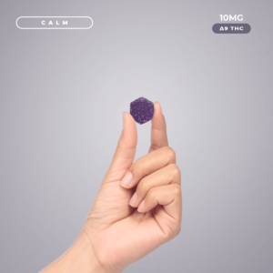 Alternative view of Bio Spectrum - Calm 200MG and 50MG Delta 9 THC Gummies Grape