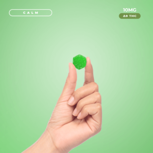 Alternative view of Bio Spectrum - Calm 50 MG THC Gummies Sour Green Apple 5ct