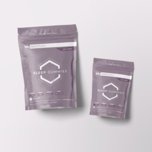 Alternative view of Bio Spectrum - Sleep 12.5MG D9 250MG CBD 75MG CBN and Melatonin Wild Berry Gummies 5ct